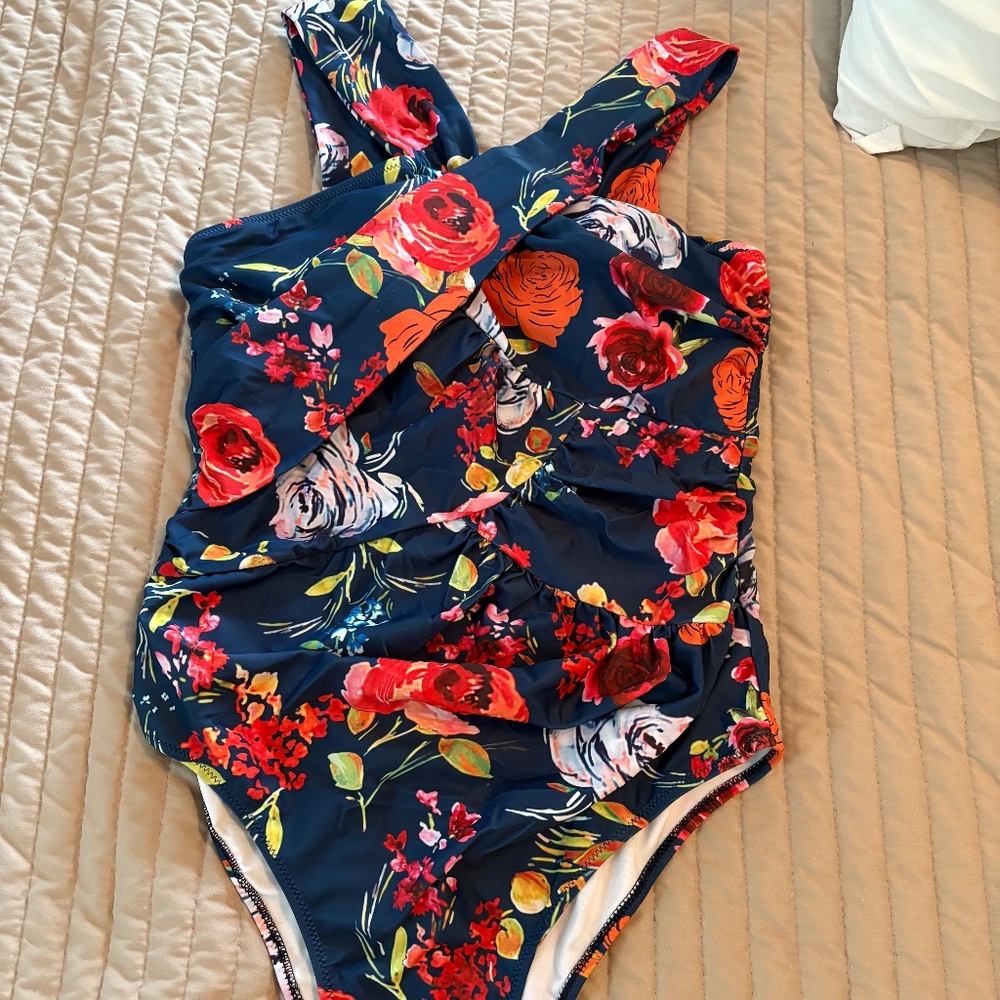 beautiful one piece swim suit.  Like new
